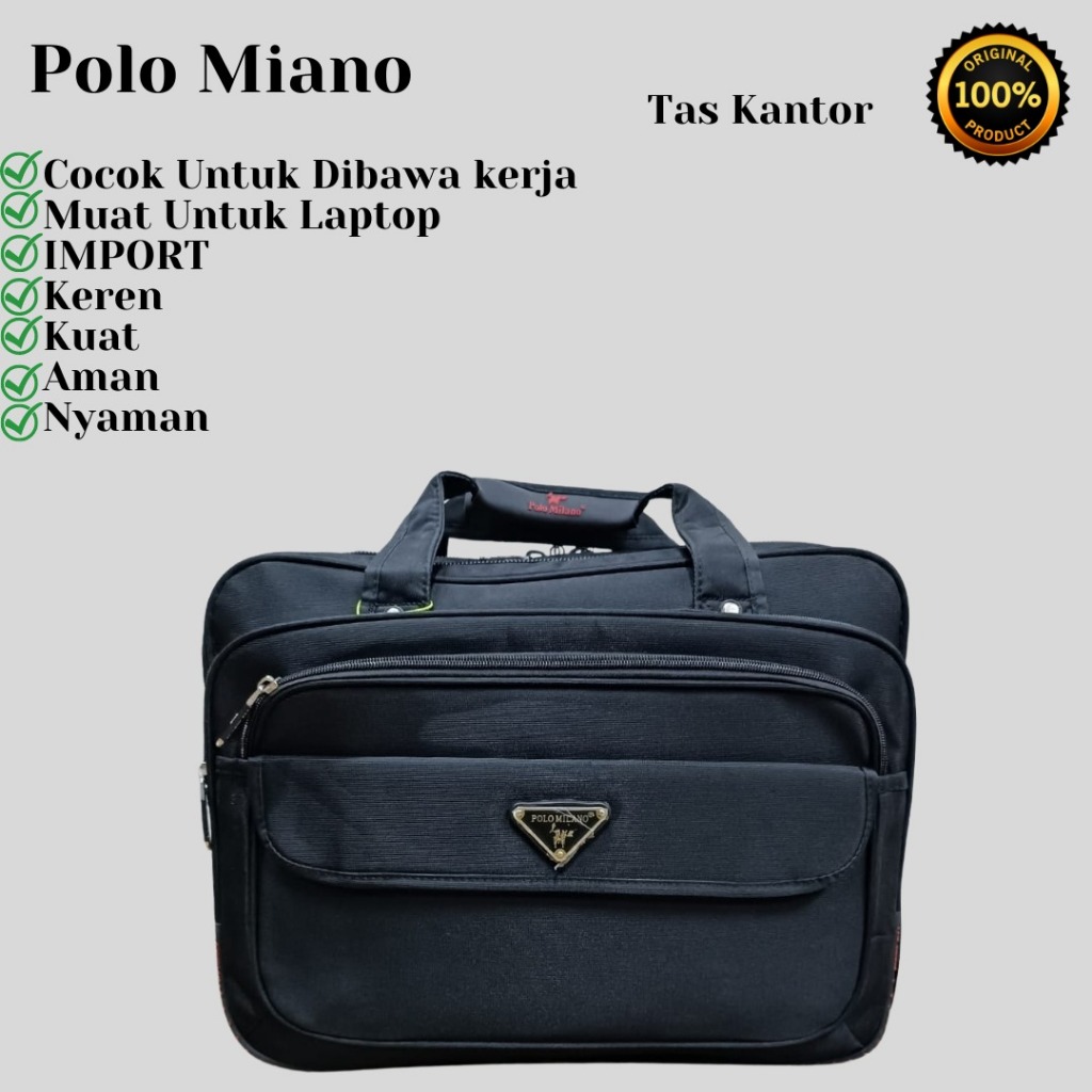 Jual Tas Kerja Pria - Tas Selempang Laptop Kantor Briefcase Tas