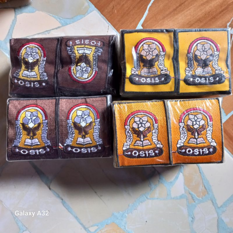 Jual OSIS SMP SMA Bet OSIS SMA SMP Bordir Satuan | Shopee Indonesia