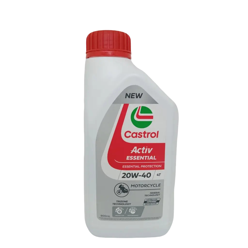Jual Castrol activ essential 20/40 4T 800ML (Dijamin Asli) | Shopee ...