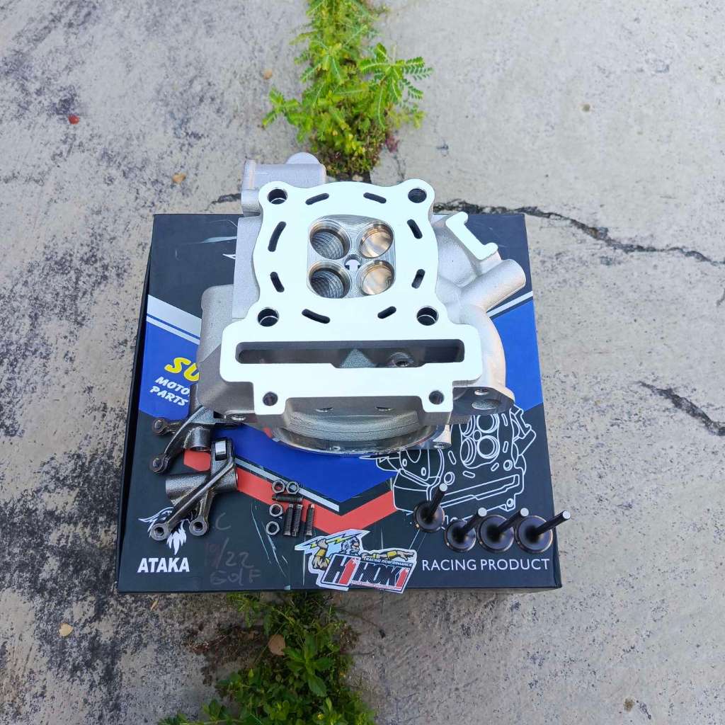 Jual Cylinder Head Ataka Racing Superhead Mx King Vixion Old Nva Nvl ...