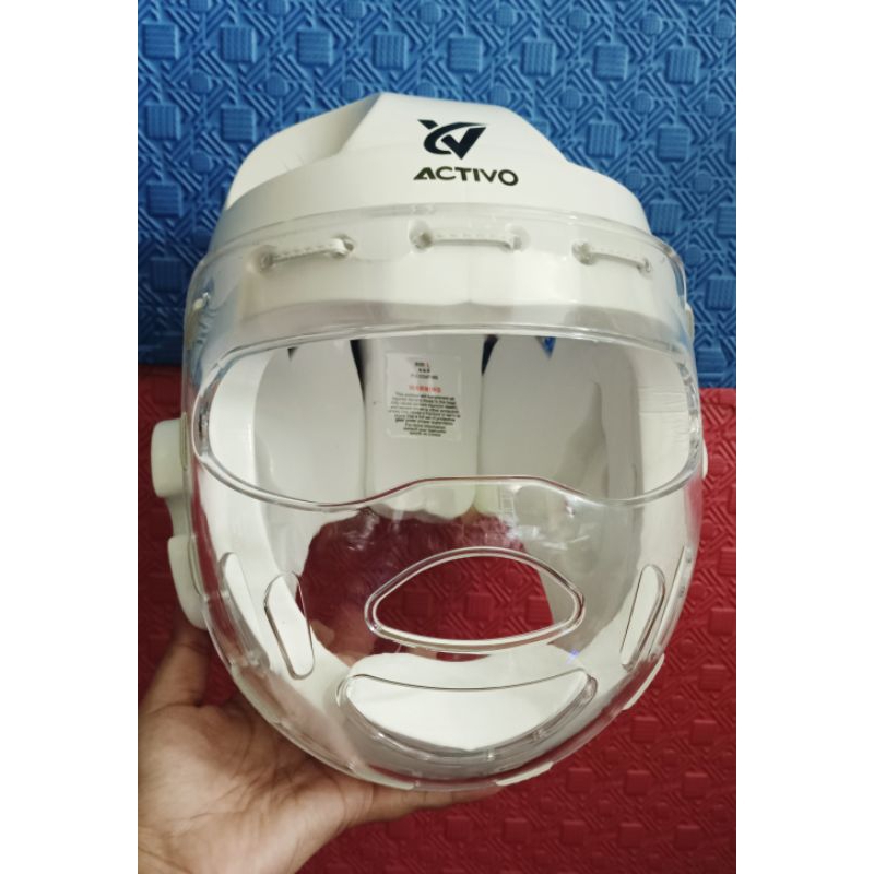 Jual facemask karate ACTIVO,pelindung kepala karate,head guard | Shopee ...