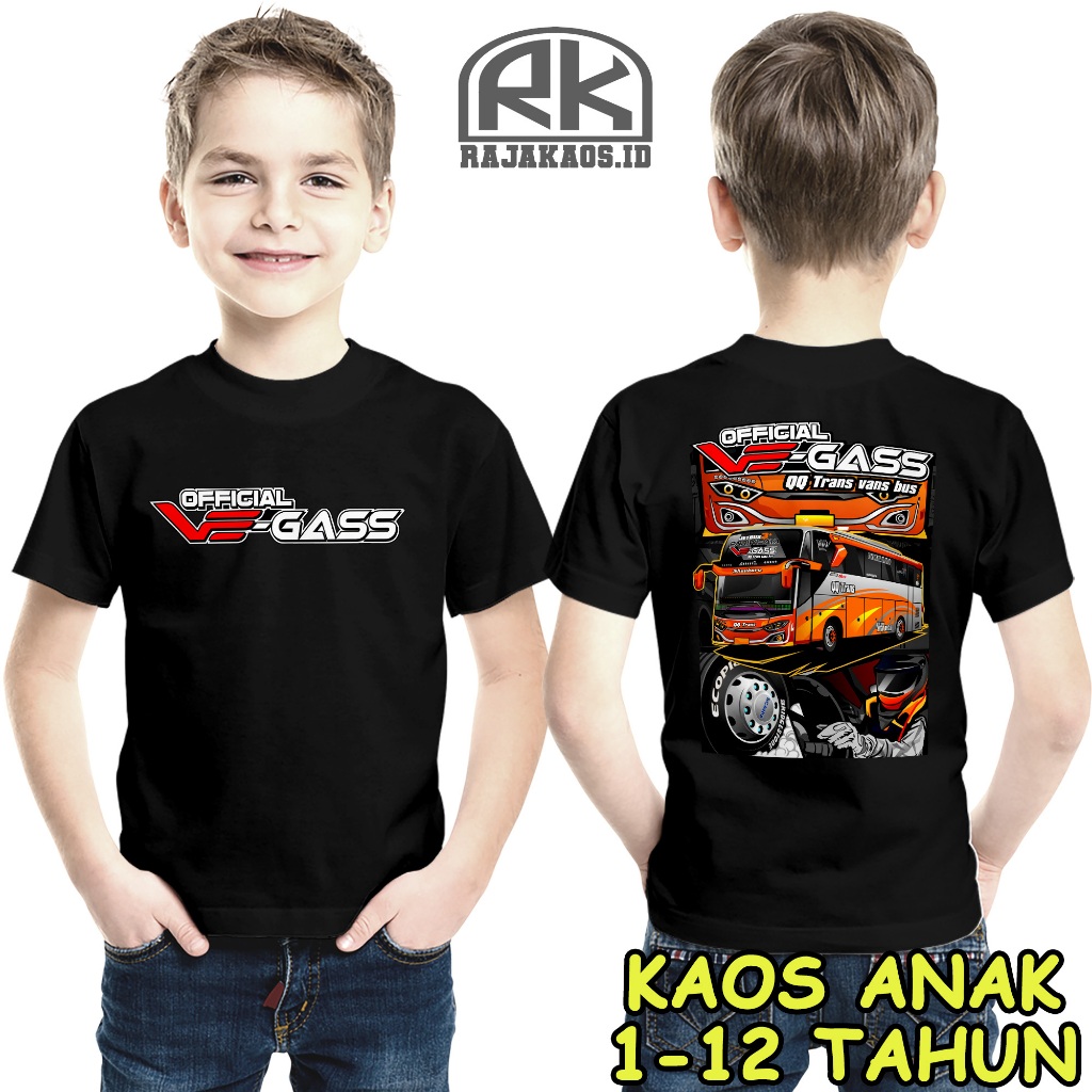 Jual Raja KAOS ANAK BUS MANIA OFFICIAL VEGAS USIA 1-12 TAHUN BAJU ANAK ...