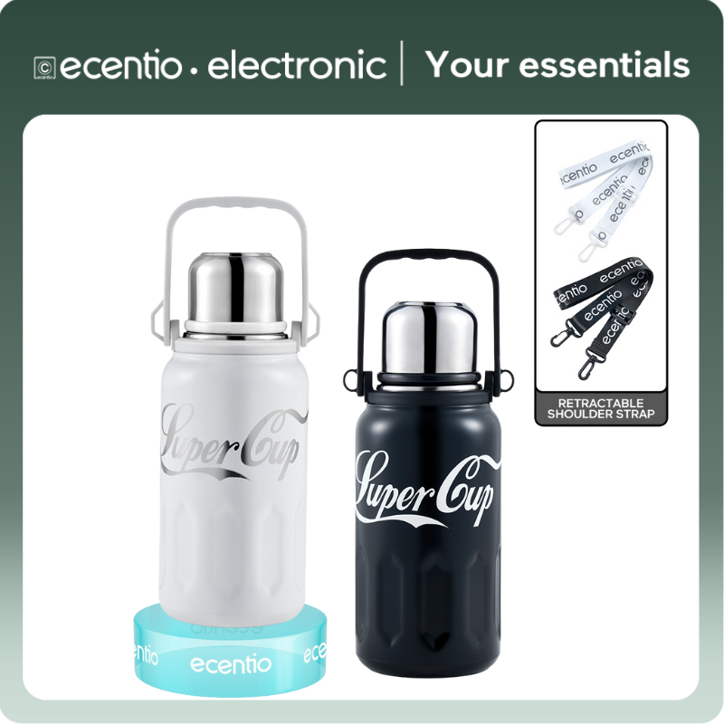 Jual Ecentio Termos Air Panas Liter Portable Tumbler Stainless