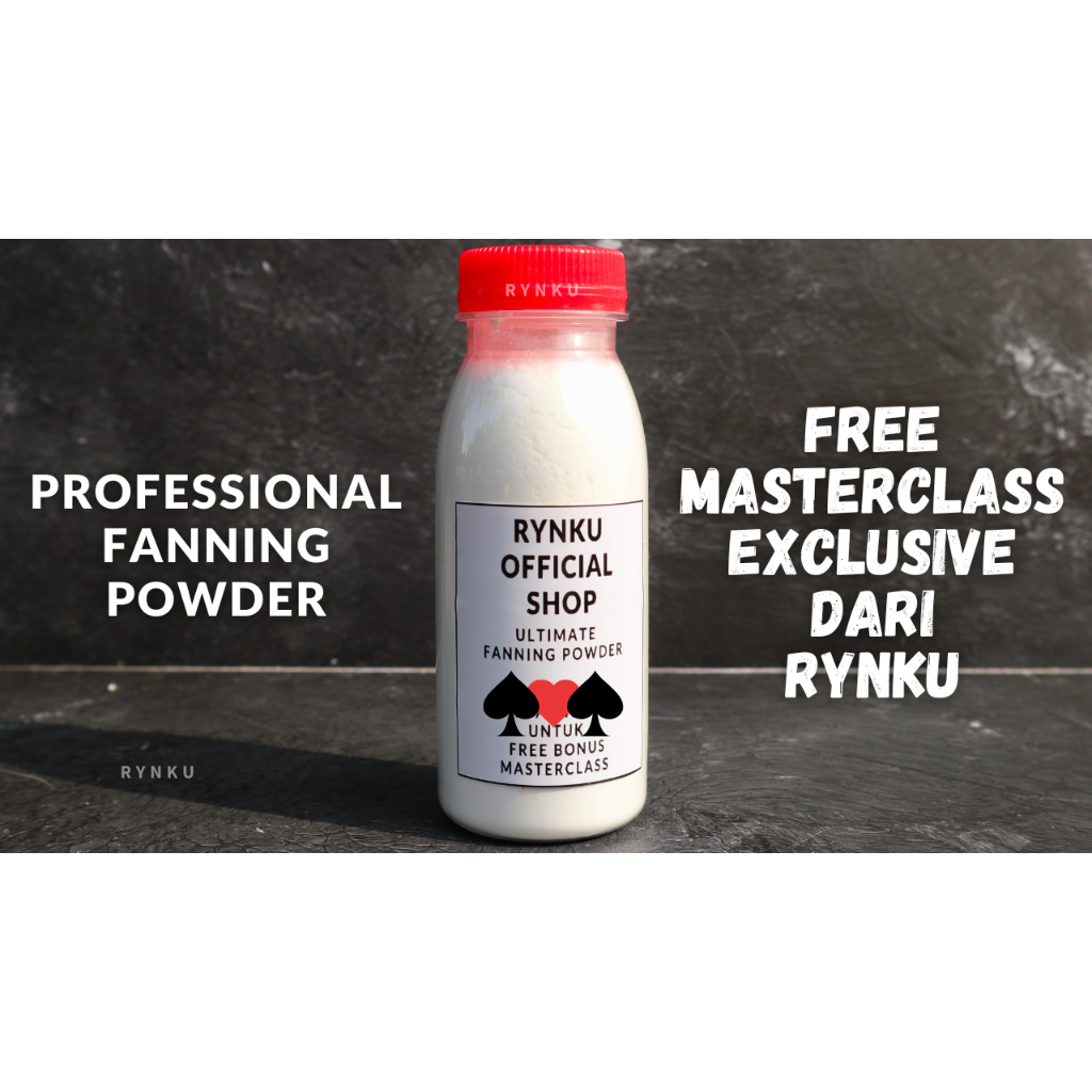 Jual BEDAK KARTU UKURAN BESAR - FANNING POWDER + FREE BONUS MASTERCLASS ...