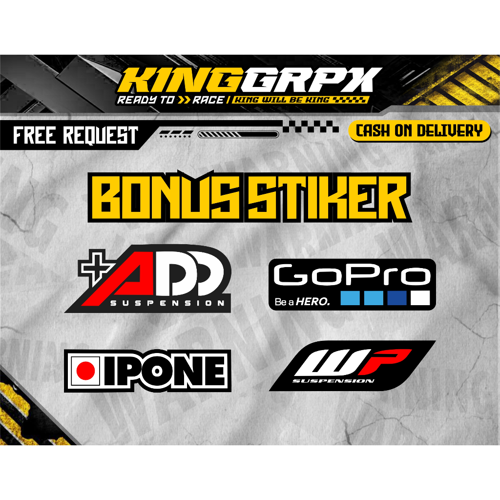 Jual DECAL STICKER KLX GORDON FULL BODY / DECAL GORDON / DECAL STIKER ...