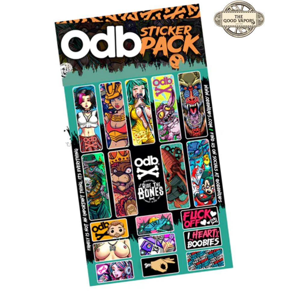 Jual ODB Billet Box Sticker Pack Authentic UK | Shopee Indonesia