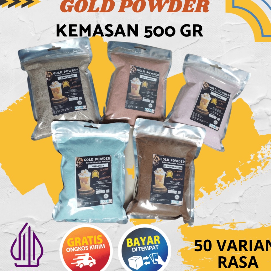 Jual KODE PRODUK CVSU88894 GOLD Powder 5 g bubuk minuman premium ...