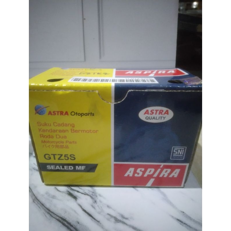 Jual Baterai / Aki motor GTZ5S Untuk BEAT, VARIO 110, BLADE 110, MIO