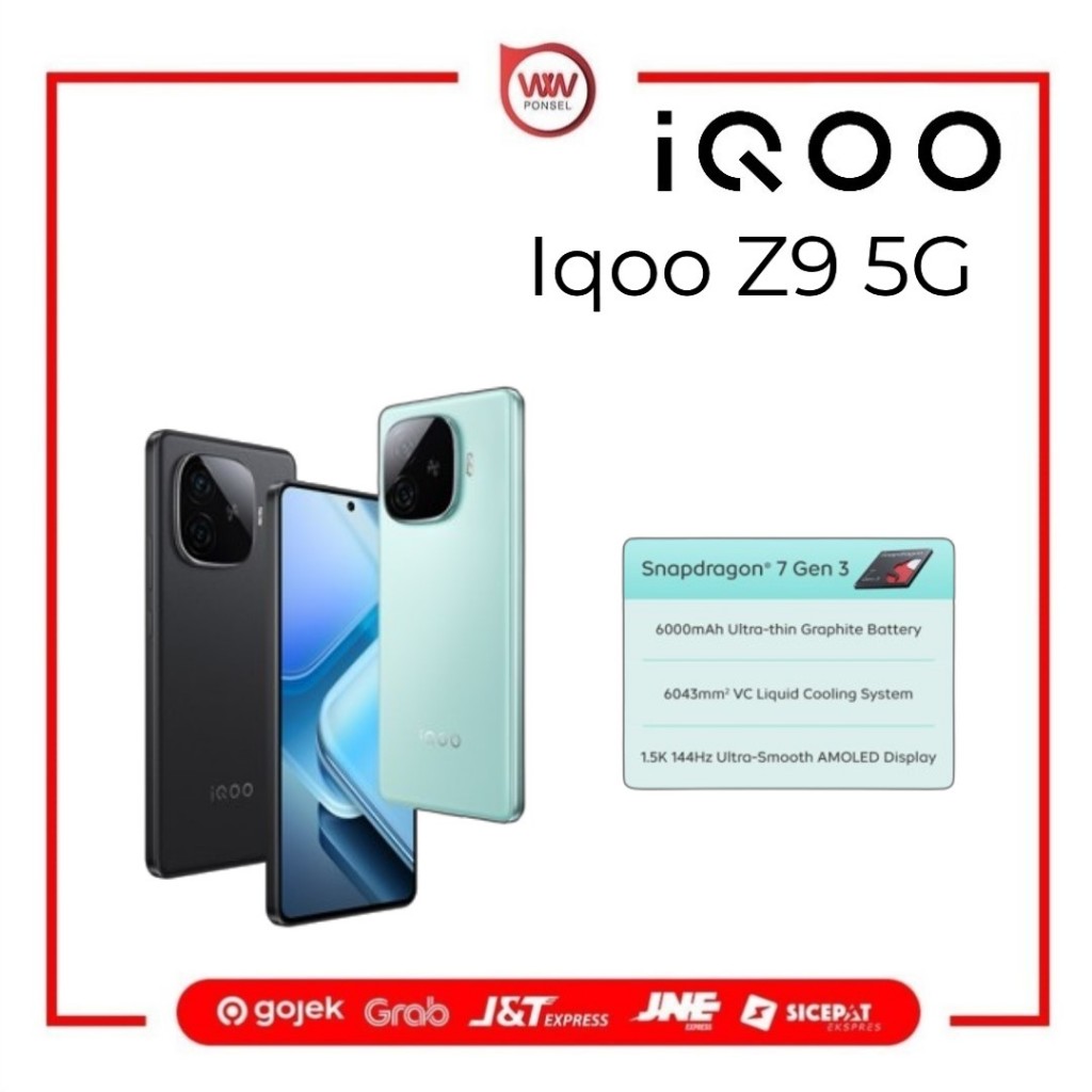 Jual Hp Vivo Iqoo Z9 5g Ram 8gb Internal 128gb Garansi Resmi Shopee