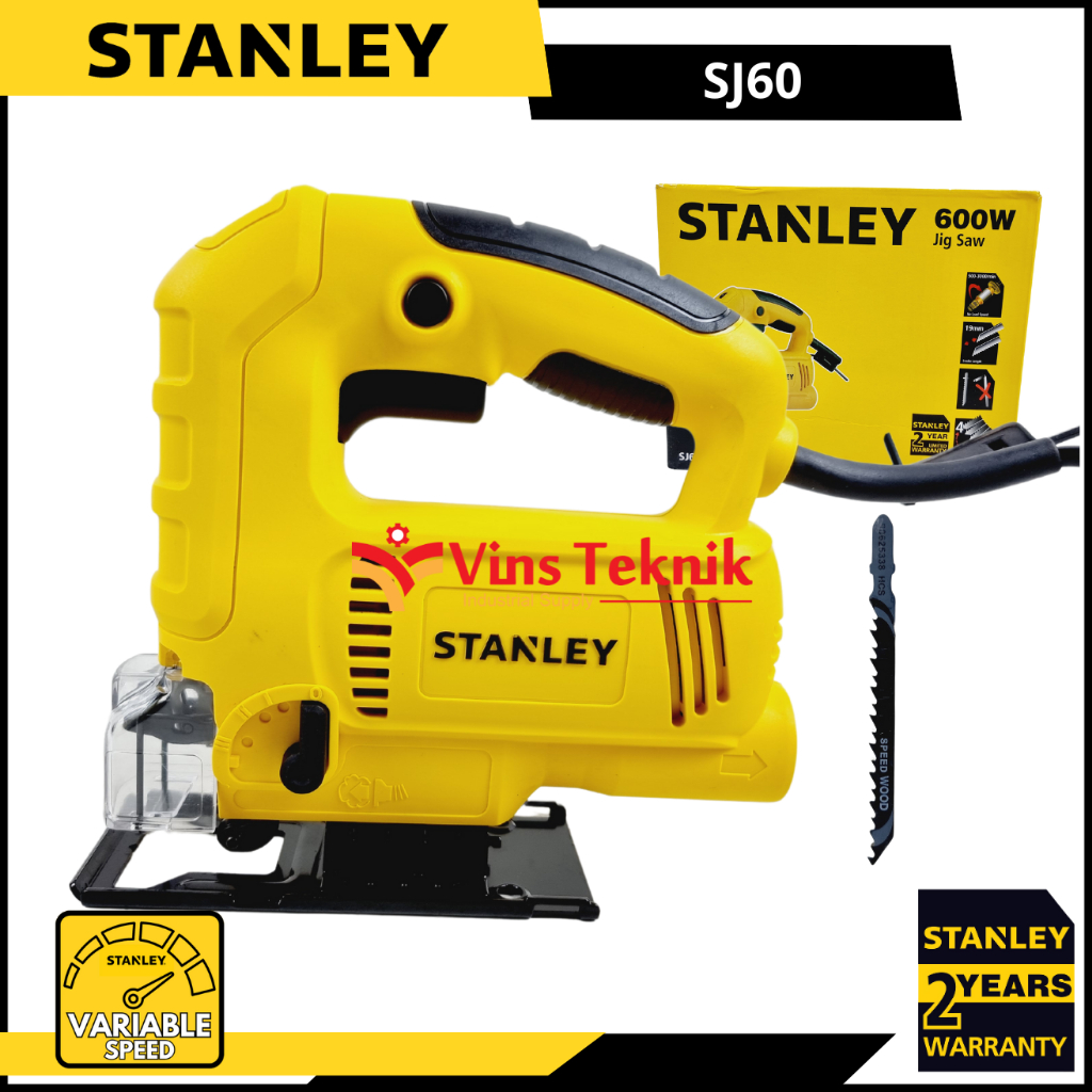 Jual Mesin Gergaji Jigsaw Jig Saw Sj Stanley Sj Watt Shopee Indonesia