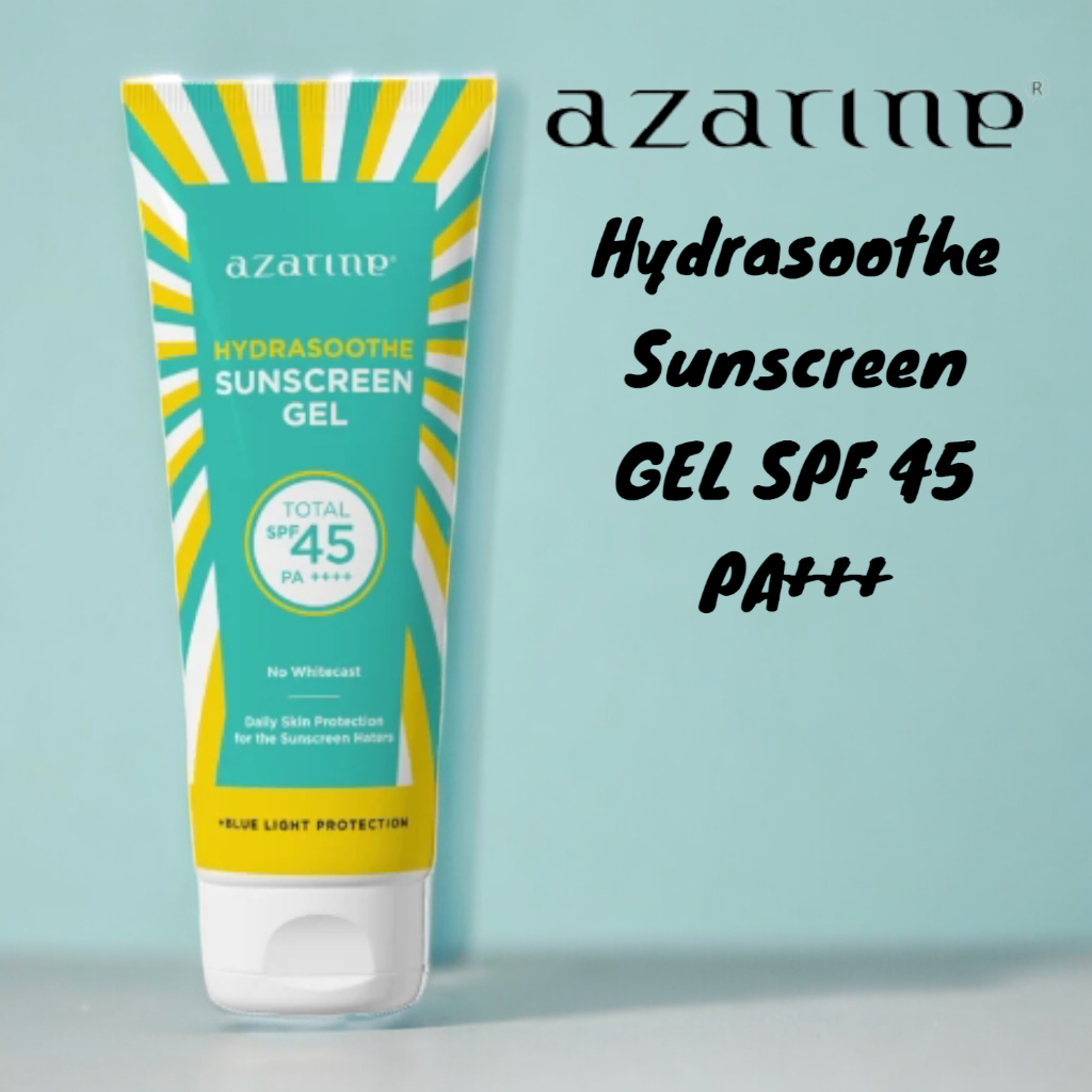 Jual Azarine Hydrasoothe Sunscreen Gel SPF45 PA++++ | Shopee Indonesia