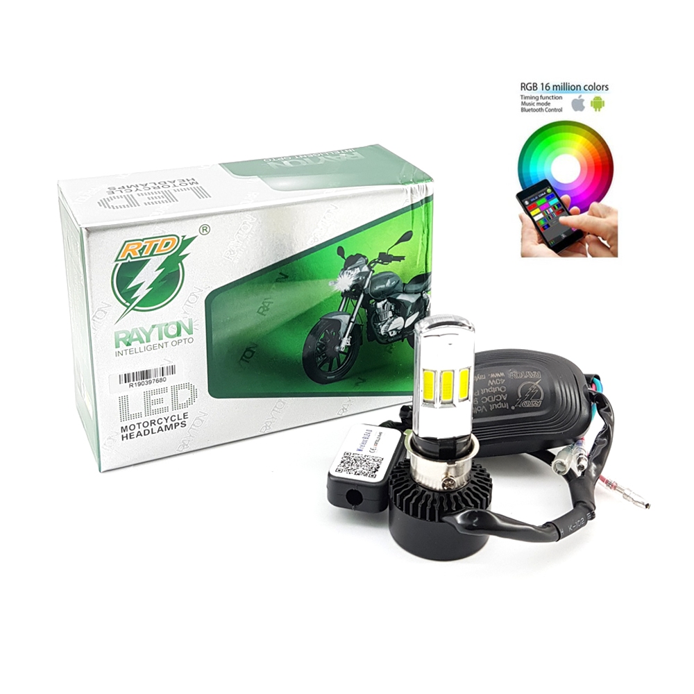Jual Lampu LED Motor 6 Sisi RGB AC DC 35W 6 Mata 100% ORI RTD M02M RGB ...