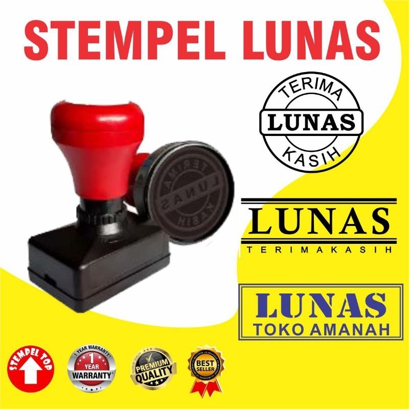 Jual STEMPEL LUNAS | Shopee Indonesia