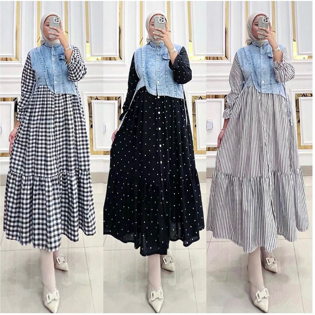 Jual POSE DRESS VIRAL MIDI DRESS ZARA TERBARU DRESS LEBARAN ORIGINAL ZARA Shopee Indonesia