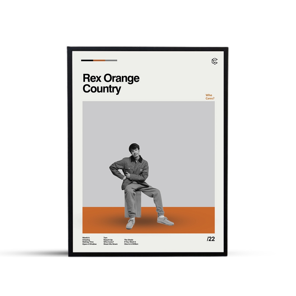 Jual Poster Rex Orange Country Frameblock Premium Poster Band Hiasan ...
