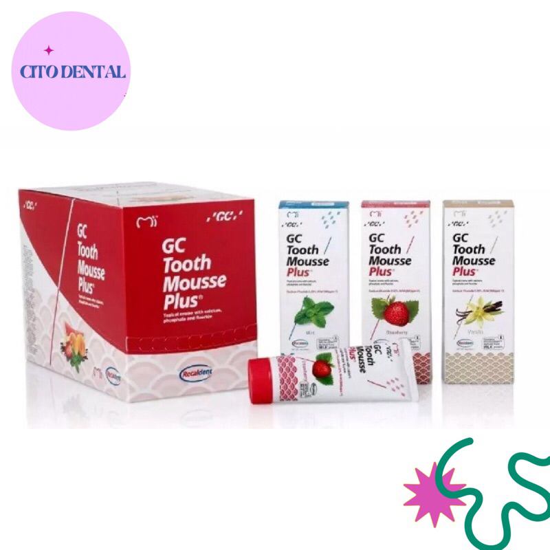 Jual GC TOOTH MOUSSE PLUS PASTA PELINDUNG GIGI DEWASA EXP 2026 READY ...