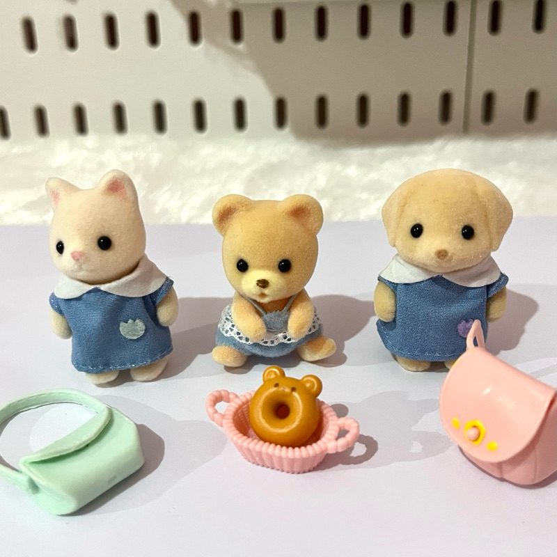 Jual sylvanian families baby nursery friends playmates, unsealed blind box