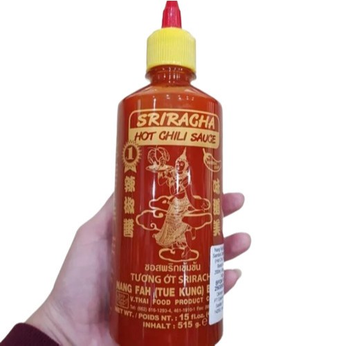 Jual Sri Racha Sriracha Hot Chili Sauce Saus Sambal 515 gr Nang Fah ...