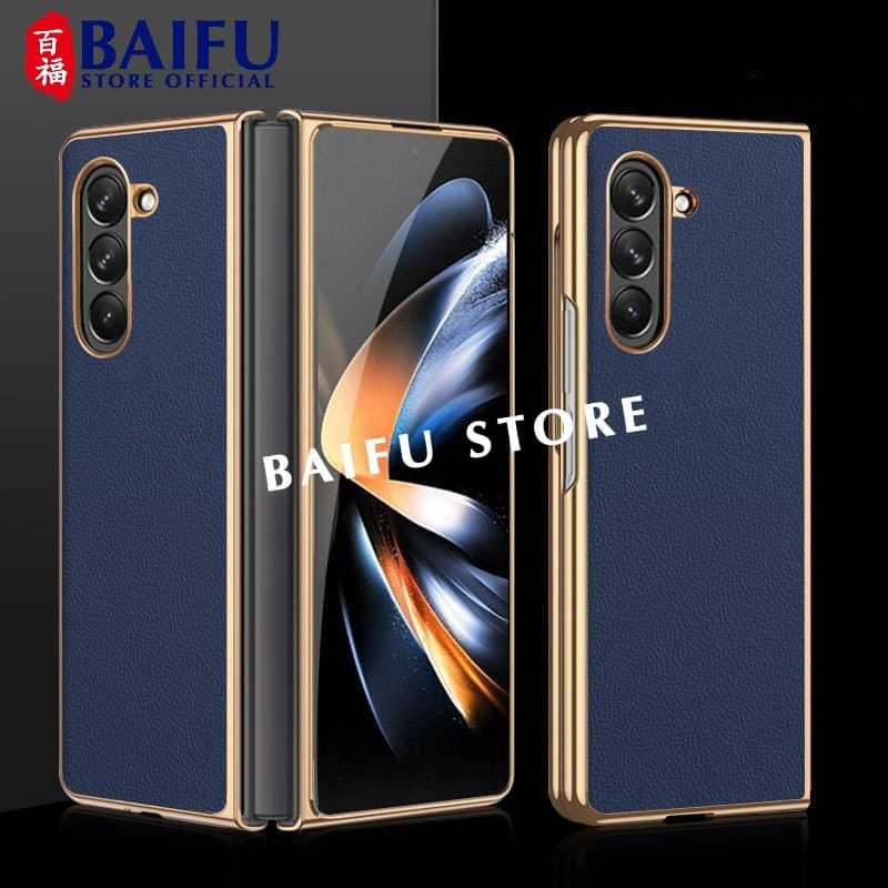Phone Samsung Fold Leather Cover Official Samsung Galaxy Z Fold 5G