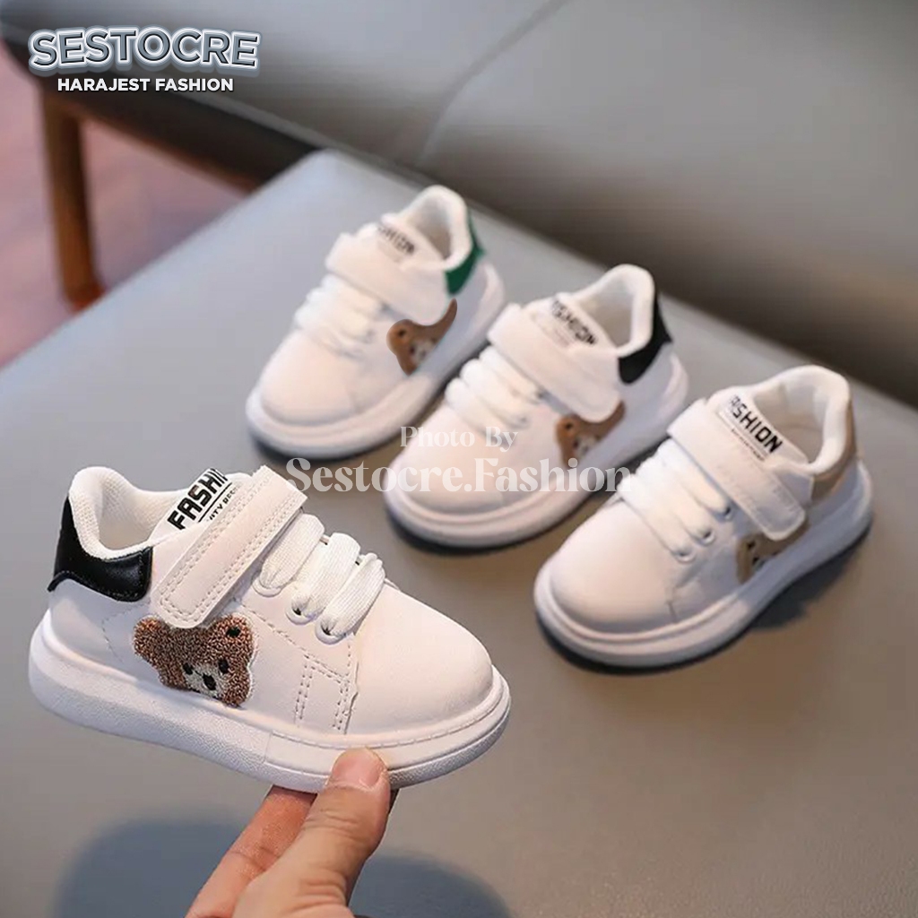 Jual Sepatu Sneakers Anak Usia 1-3 tahun Sepatu Sneakers Anak Korean