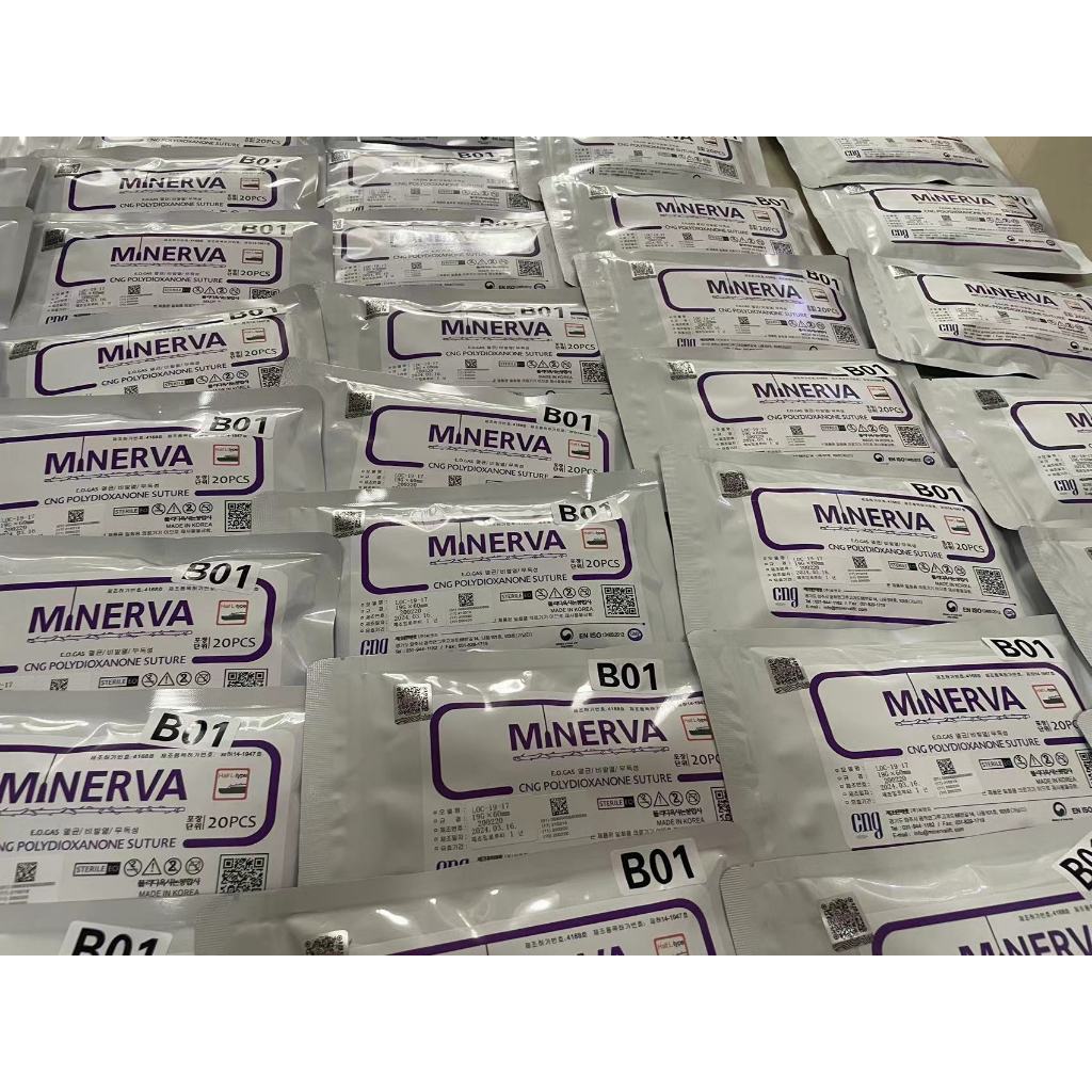 Jual Minerva Benang Hidung Thread Lift PDO//PCL 19g*60mm//19g*38mm ...
