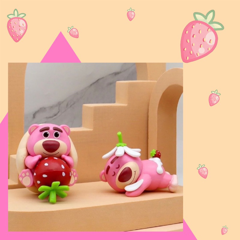 Jual Mainan Anak Figure Blind Box Karakter Lotso/Figure Lotso Blind Box ...