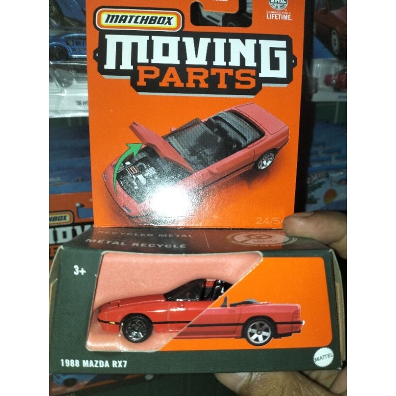 Jual Matchbox Moving Parts 1988 Mazda RX 7 | Shopee Indonesia