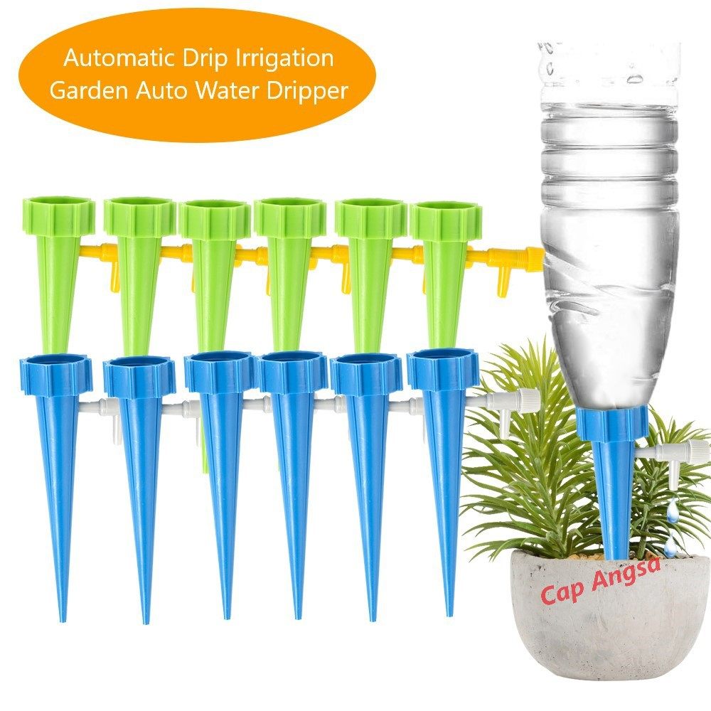 DRIP IRRIGATION SPIKE AUTOMATIC ALAT SIRAM TANAMAN OTOMATIS TANCAP BOTOL BEKAS TANAH KEBUN POT