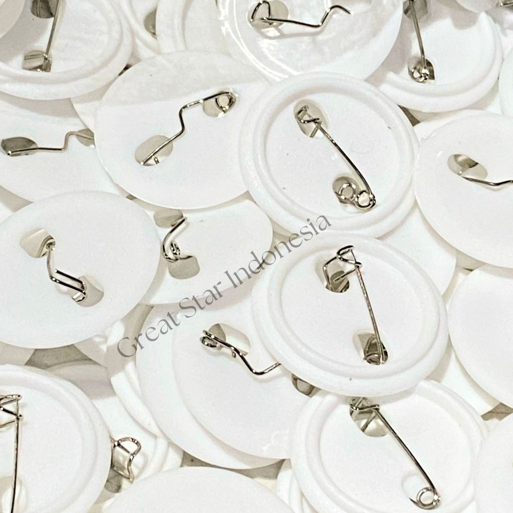 Jual BAHAN PIN PENITI HOLAND 32MM MESIN + KALENG ALUMUNIUM/PACK ISI ...