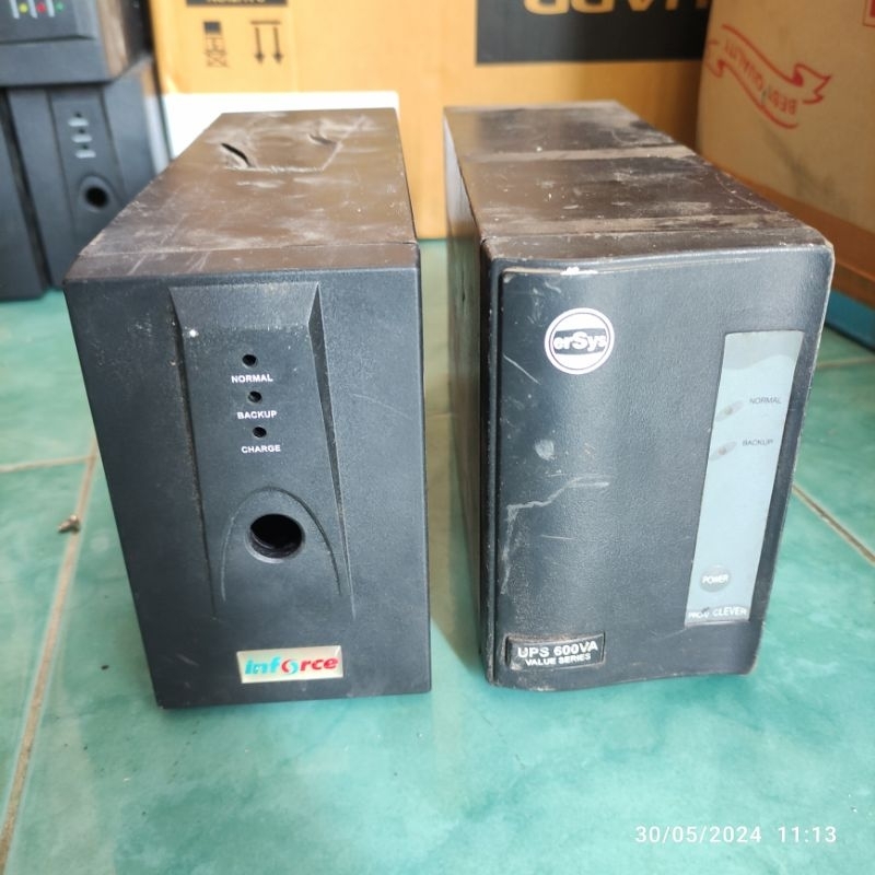 Jual BOX CASING UPS 600VA CASING PLAT BESI BOX UPS INFORCE / erSys ...