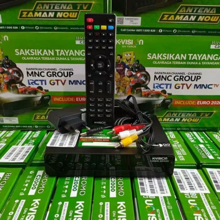 Jual Receiver Parabola K Vision C2000 BROMO C Band Original / Receiver