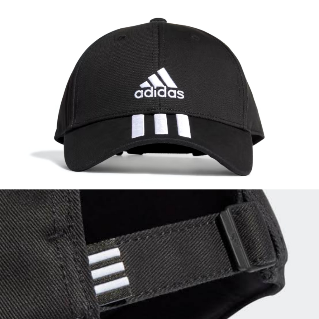 Topi Adidas Baseball Stripes Cap Cotton Twill Original
