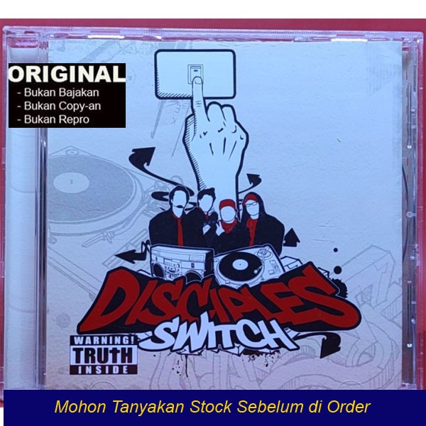Jual Album DISCIPLES SWITCH by Saykoji & JFlow - Hip Hop Rap - CD Lagu ...