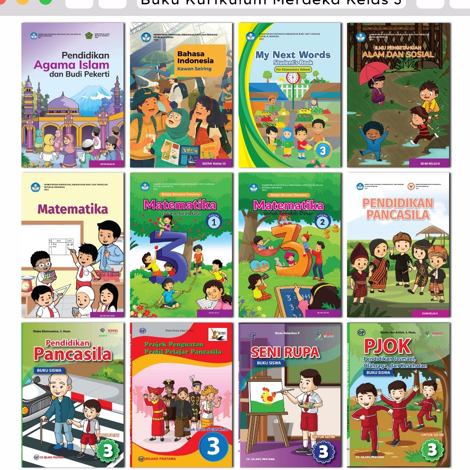 Jual Langsung Order BUKU KURIKULUM MERDEKA KELAS 3 SD KURIKULUM TERBARU ...
