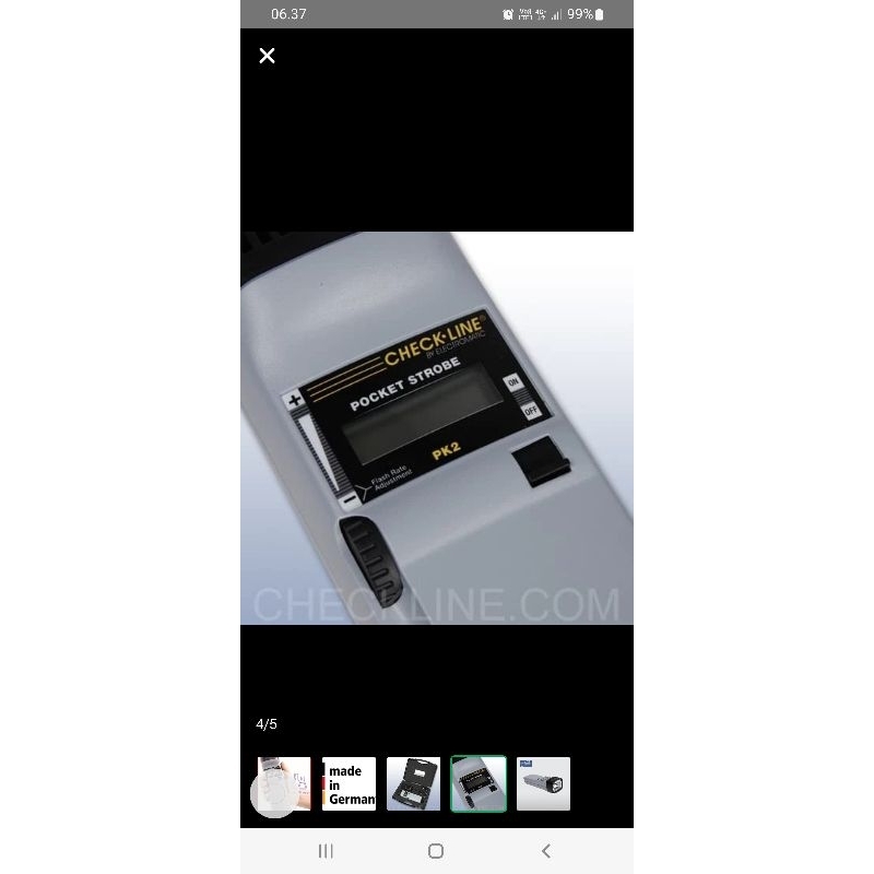 Jual Tachometer Stroboscope Check Line PK2X USA Pocket Digital | Shopee ...