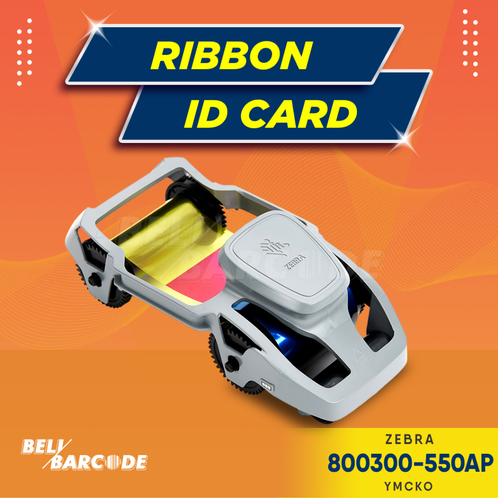 Jual Ribbon Printer Zebra ZC300 ZC100 Tinta Warna ID Card YMCKO Full ...