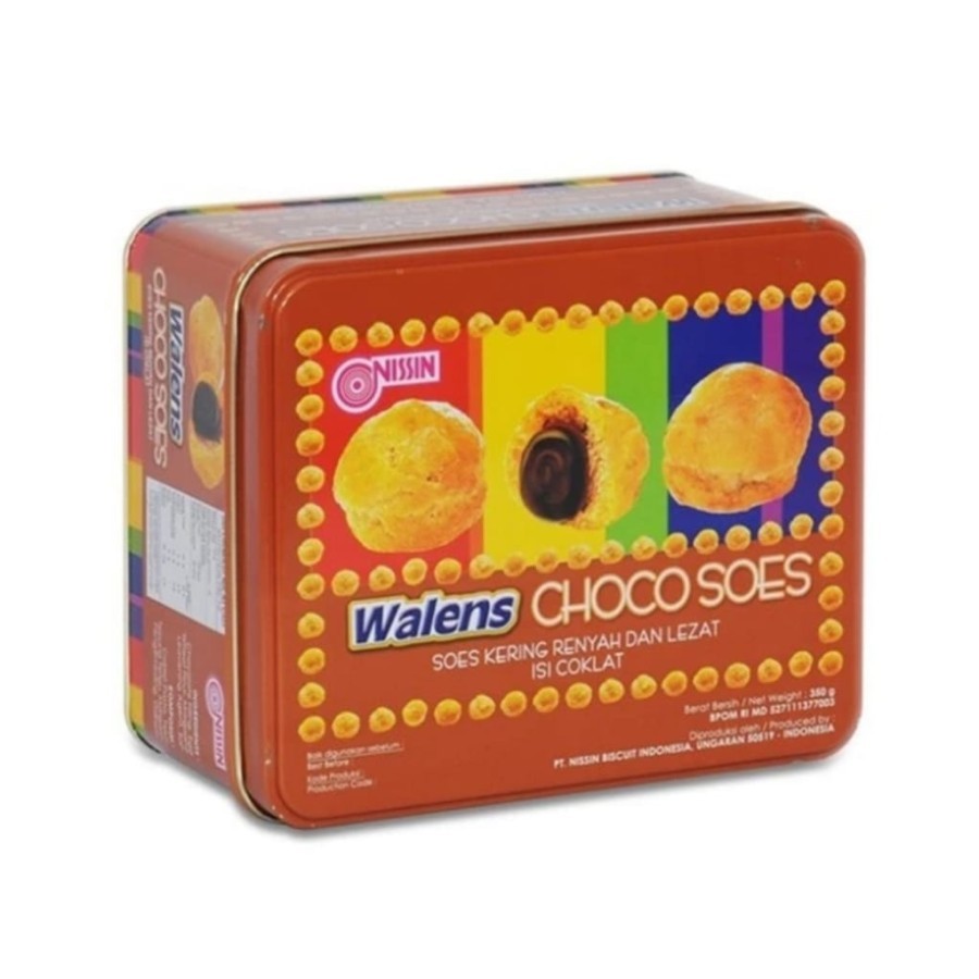 Jual Nissin Walen Choco Soes Kering Sus Coklat | Shopee Indonesia