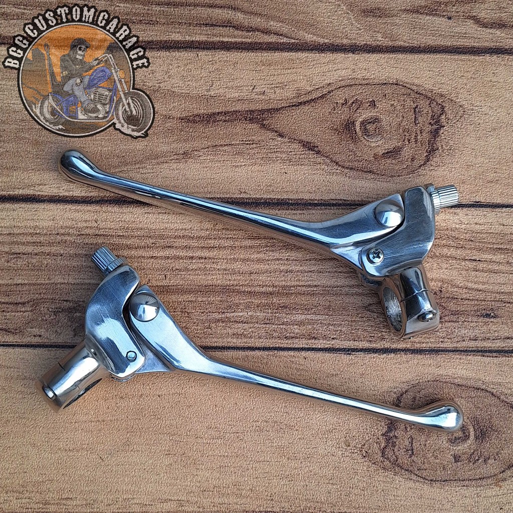 Jual Handle Kupling Rem Custom Sportster Chopper Bobber Universal 22mm ...