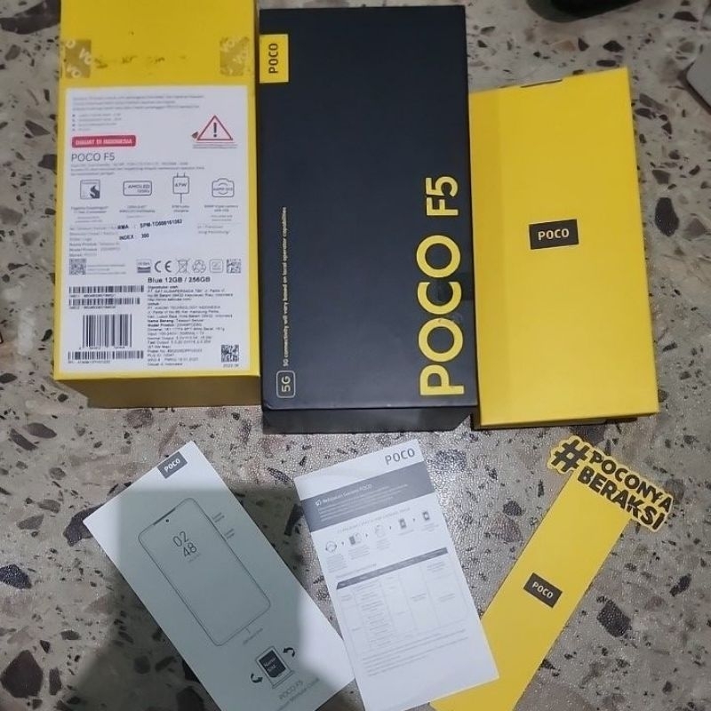 Jual DUS BOX POCO F5 ASLI COPOTAN ORIGINAL 100% | Shopee Indonesia