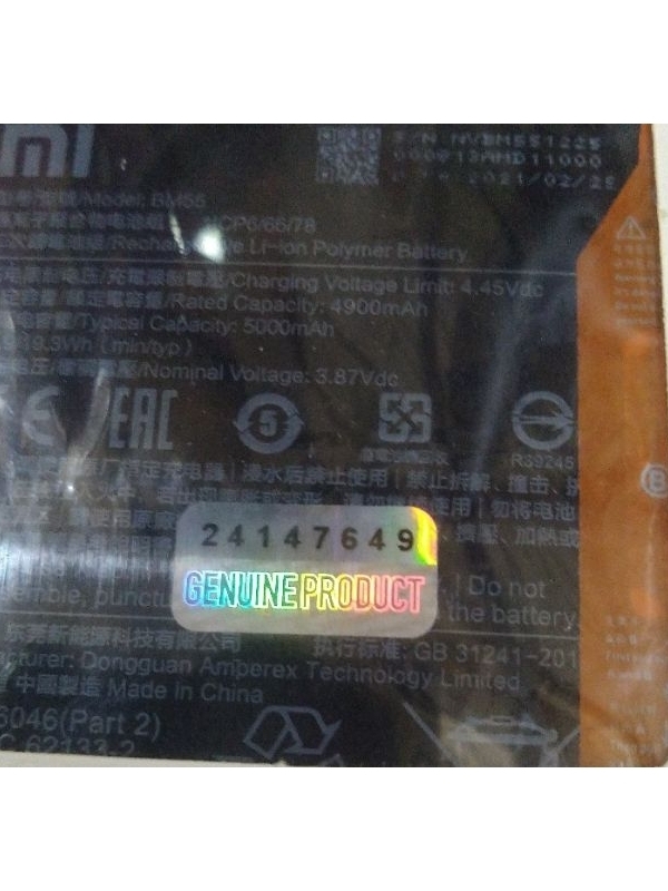 Jual Xiaomi BP45 BP46 BP-45 BP-46 Original 100% GENUINE Batu Batre ...