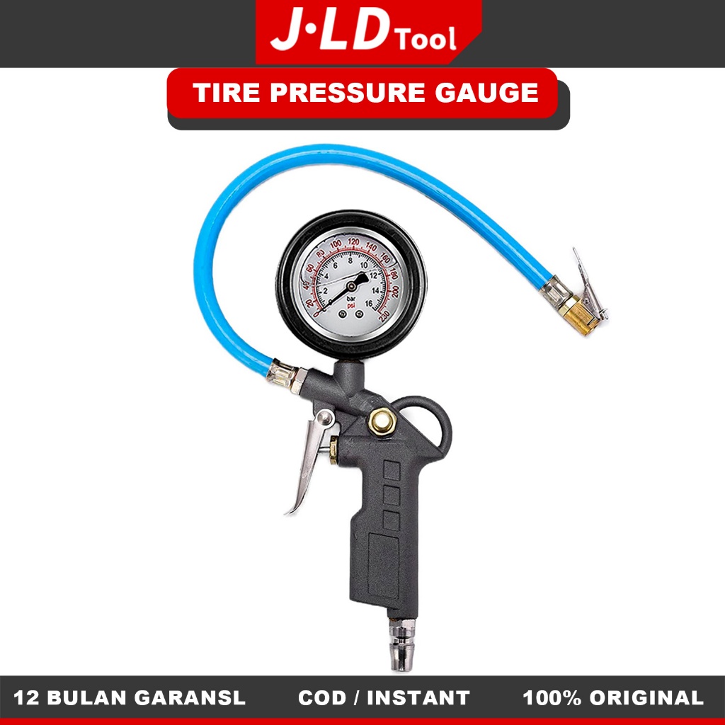 Jual Jld Tire Inflator Digital Alat Pengukur Tekanan Ban Pengukur Tekanan Angin Ban Alat