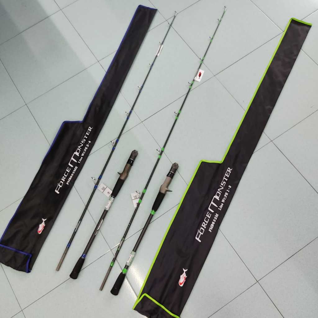 Jual Rod OH / OVERHEAD GTECH FORCE MONSTER LIGHT JIGGING | Shopee Indonesia