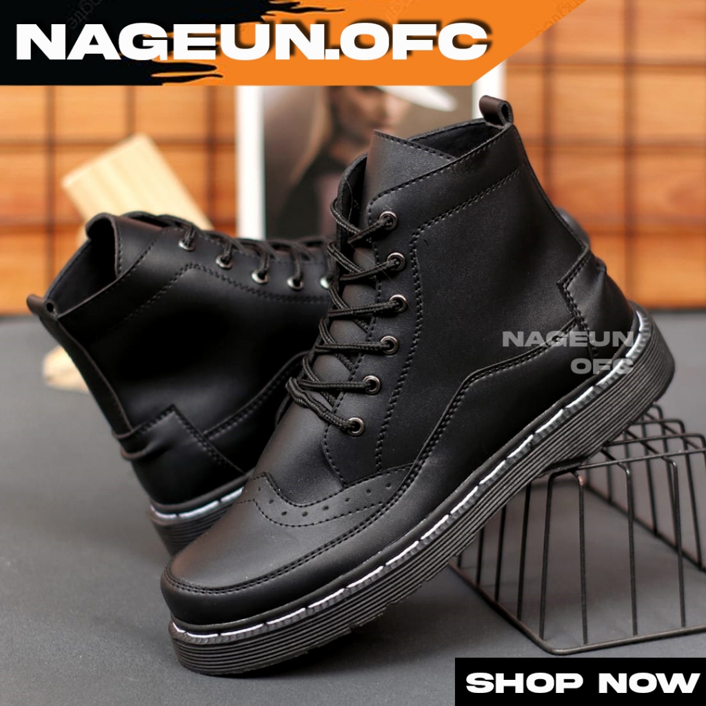 Jual Rider Sepatu Boots Pria High Formal Kerja Casual Original | Shopee ...