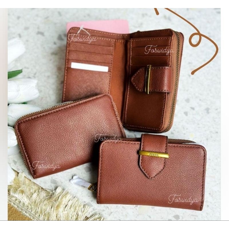 Jual Dompet Fos Bryce Multifunction Brown | Shopee Indonesia