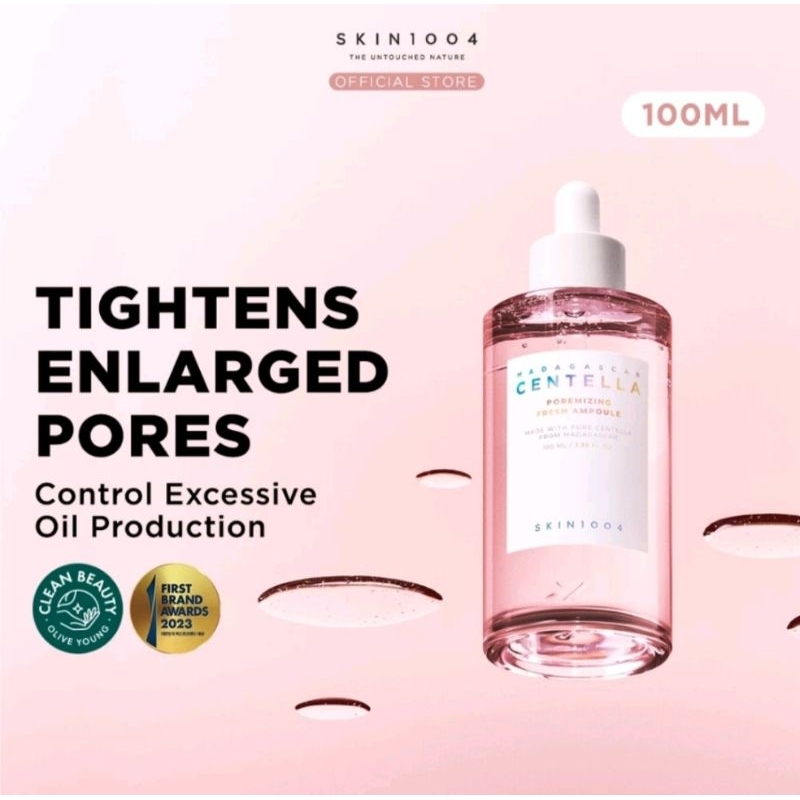 Jual [[READY STOK]] SKIN1004 Madagascar Centella Poremizing Fresh Ampoule(pink) Shopee Indonesia