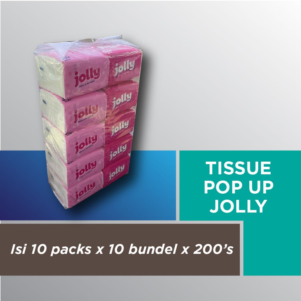 Jual Tissue Jolly Pop Up (Bundle 10 packs) | Shopee Indonesia