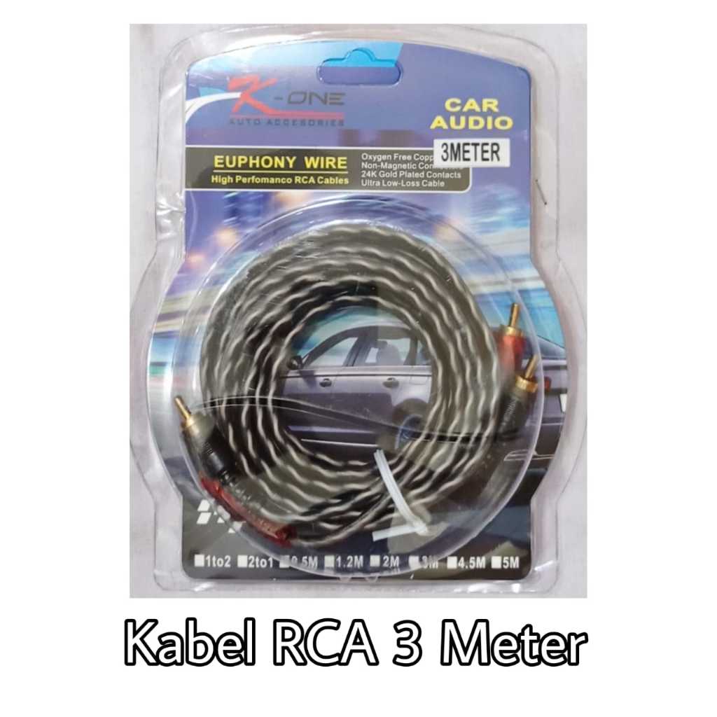 Jual (AK) KABEL RCA 3 METER KABEL AUDIO COKLAT | Shopee Indonesia