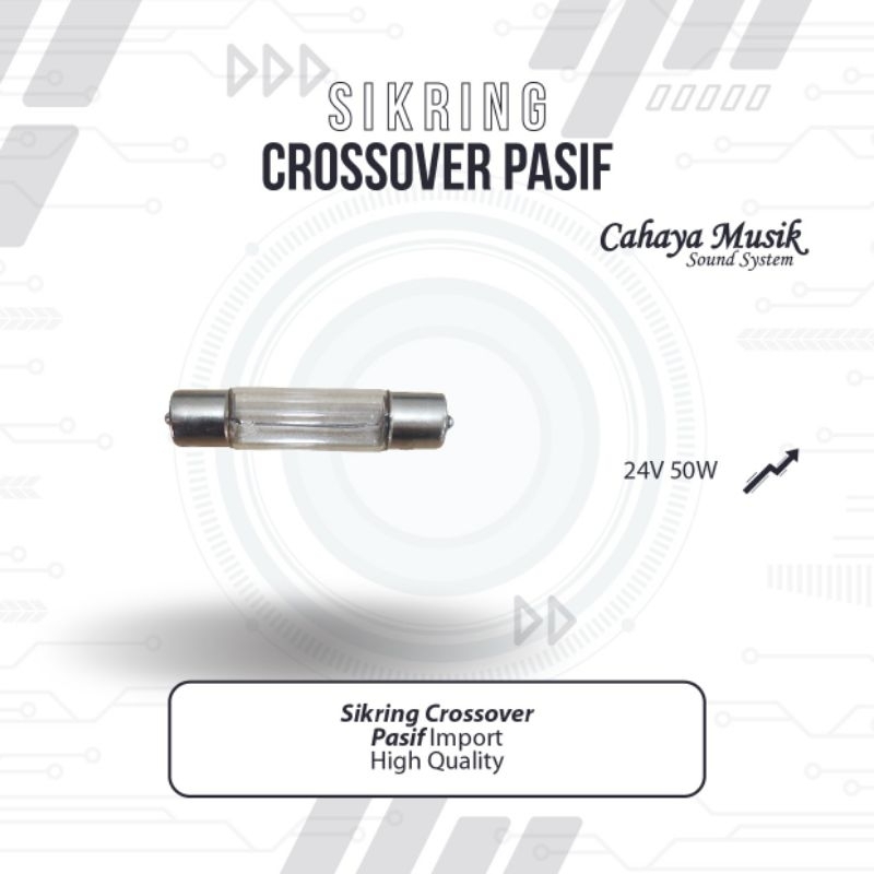 Jual Sikring Crossover Pasif 24V 50W | Shopee Indonesia
