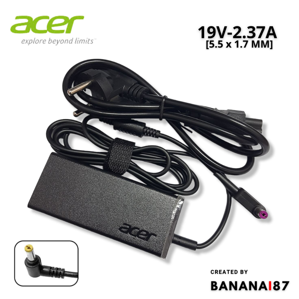 Acer Aspire 5735Z-423G25N Alimentatore / Caricatore 60W 3.42A - Foto 6
