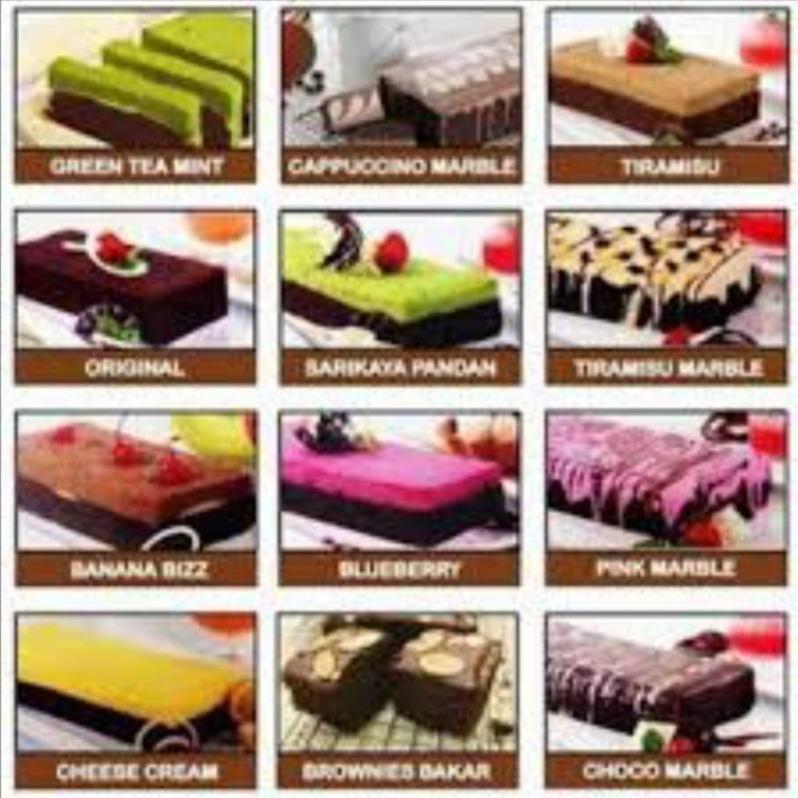Jual Brownies Amanda Pandan blueberry Strawberry / Brownies Kukus